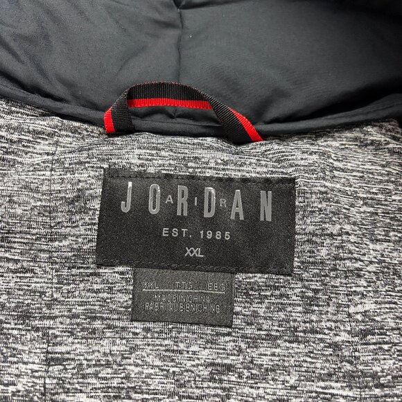 Nike Air Jordan Mens Aeroloft HD Goose Down Parka Coat Black Sz XXL Winter - Picture 6 of 9